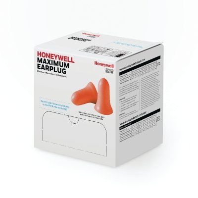 MAX PRE-SHAPED FOAM EARPLUGS W/POLY CORD